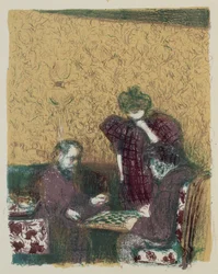 La partie de dames, from 
