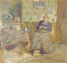 Madame Vuillard Sewing