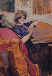 Mlle. Nathanson in the Artist
