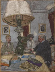 Under the Great Lamp at Saint-Jacut