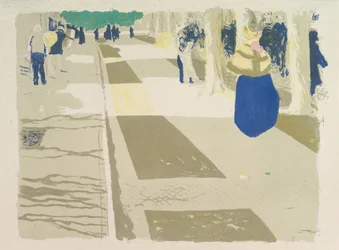 The Avenue, from the Series Landscapes and Interiors