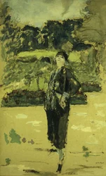 The Black Dress; La Robe Noire, 1920