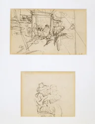 Two Studies for The Tent