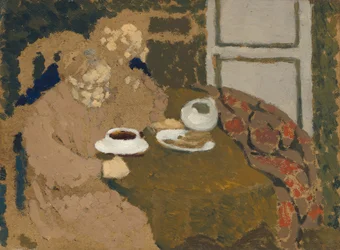 Two Women Drinking Coffee, c. 1893