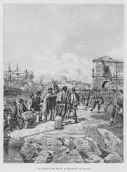The Landing of the Thousand in Marsala (engraving)