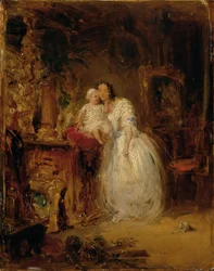 Wife and Daughter of the Artist