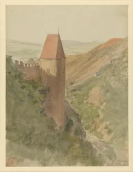 Karlstein Castle in Bohemia