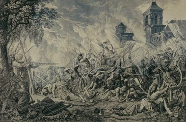 The Death of Zrinyi (after F. Osolsobic)