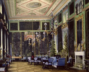 The Chinese Room in the Great Palais in Tsarskoye Selo