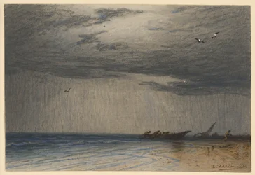 Storm on the Coast of Ceylon