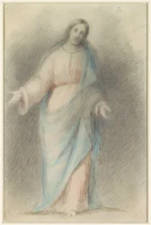 Standing Christ with Outstretched Arms