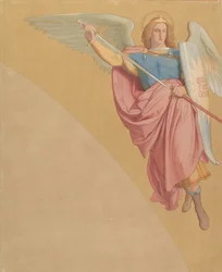 Archangel Drawing a Sword, 1825-86