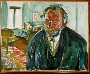 Edvard Munch, Self-Portrait After the Spanish Influenza