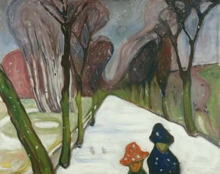 New Snow in the Avenue