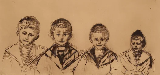 Portrait of the Four Linde Boys