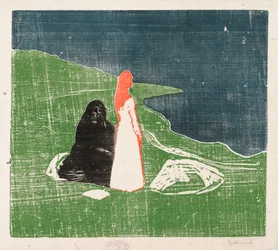Two Women on the Shore