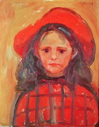 Young Girl in a Red Hat
