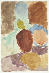 Color Study after Delacroix