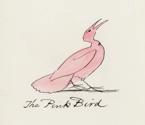 Edward Lear, The Bird Book: The Pink Bird