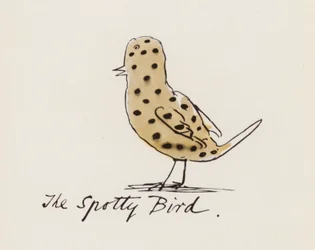Edward Lear, The Bird Book: The Spotty Bird