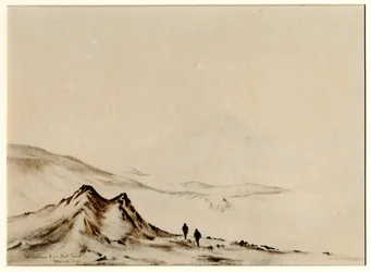 Mount Erebus from Hut Point, 1901-04