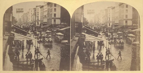 Broadway on a Rainy Day