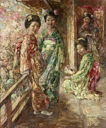 In a Japanese Garden