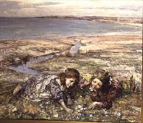 Two Girls on a Beach