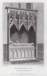 Monument of John Gower, in St Saviours Church, Southwark