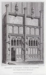 Monument of Margaret Countess of Salisbury, in the Collegiate Church of Christchurch