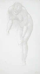 Bending Female Nude