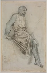 Study for the Failure of Gawain from the Holy Grail Tapestries