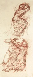 Prepatory Sketch for Love Among the Ruins