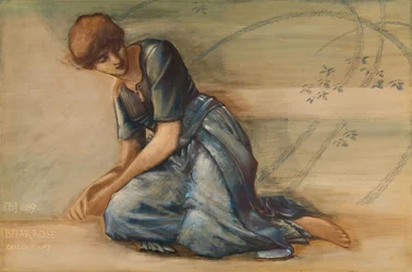 Study for the Briar Rose Series, The Garden Court