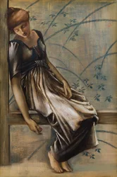 Study for the Briar Rose Series, The Garden Court