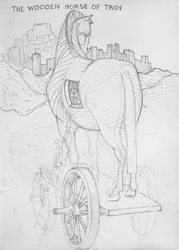 The Wooden Horse of Troy