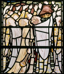Elijah and the Priests of Baal (detail)