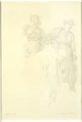 Group of Women (Preliminary Study for the Painting 
