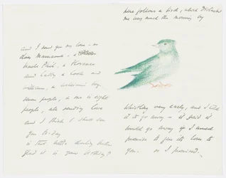 Letter to the artist