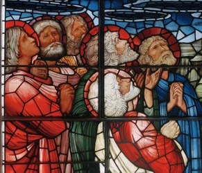 The Ascension Window (detail), 1885