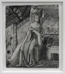 Unidentified Subject, Possibly Cupid’s Daughter by His Forge (c.1857)
