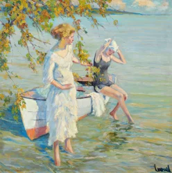 At the Bathing Place