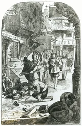 The Great Plague of London in 1665
