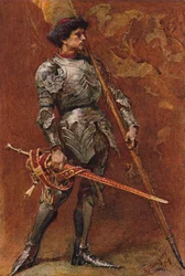 Knight in Armour, circa late 19th century