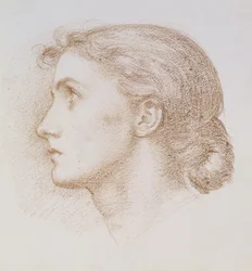 Head Study of a Young Woman