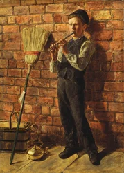 Music Versus Work, 1864