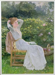 Summertime: portrait of the artist