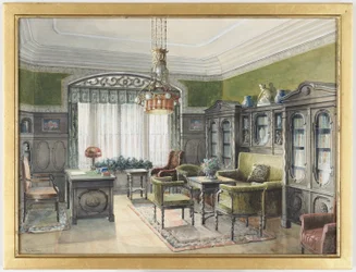 Library Interior