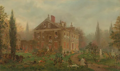 The Attack on Chew’s House during the Battle of Germantown