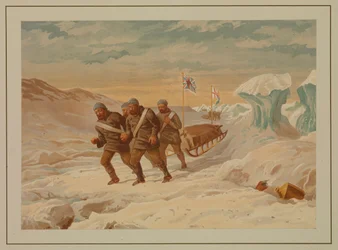 Polar sketches. Returning to the ship after an unsuccessful attempt to find the North Pole
